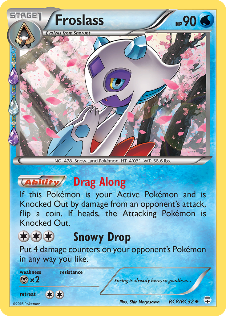 Froslass (RC8/RC32) [XY: Generations] | Exor Games New Glasgow