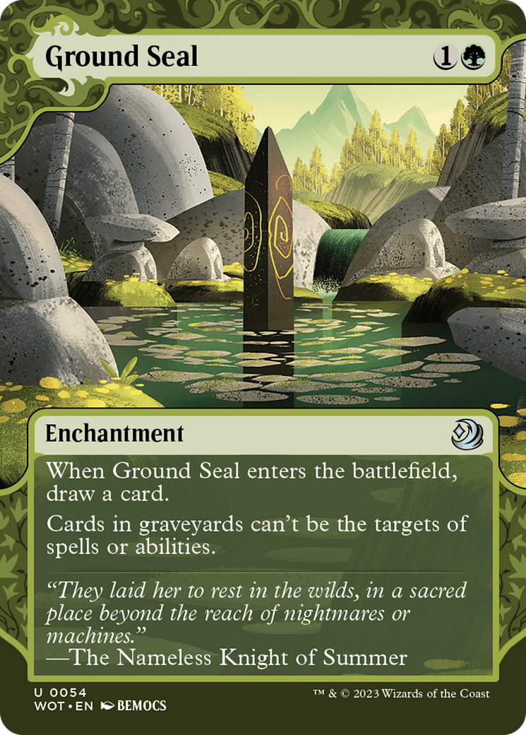 Ground Seal [Wilds of Eldraine: Enchanting Tales] | Exor Games New Glasgow