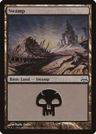 Swamp (59) [Duel Decks: Divine vs. Demonic] | Exor Games New Glasgow
