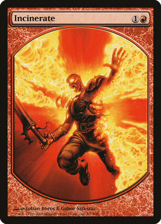 Incinerate [Magic Player Rewards 2008] | Exor Games New Glasgow