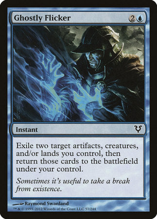 Ghostly Flicker [Avacyn Restored] | Exor Games New Glasgow