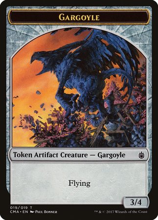 Gargoyle Token (019) [Commander Anthology Tokens] | Exor Games New Glasgow