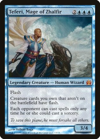 Teferi, Mage of Zhalfir [From the Vault: Legends] | Exor Games New Glasgow