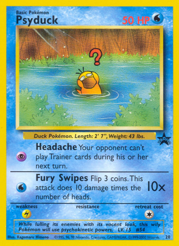 Psyduck (20) [Wizards of the Coast: Black Star Promos] | Exor Games New Glasgow