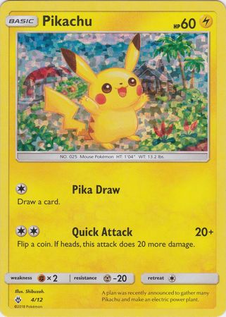 Pikachu (4/12) [McDonald's Promos: 2018 Collection] | Exor Games New Glasgow