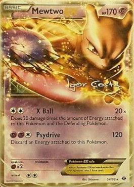 Mewtwo EX (54/99) (Pesadelo Prism - Igor Costa) [World Championships 2012] | Exor Games New Glasgow