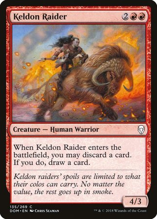 Keldon Raider [Dominaria] | Exor Games New Glasgow