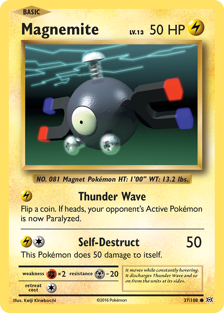 Magnemite (37/108) [XY: Evolutions] | Exor Games New Glasgow