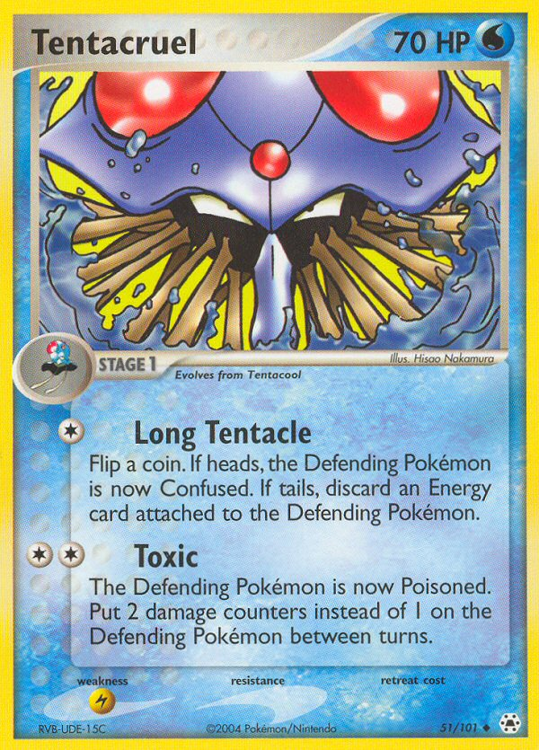 Tentacruel (51/101) [EX: Hidden Legends] | Exor Games New Glasgow