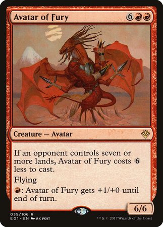 Avatar of Fury [Archenemy: Nicol Bolas] | Exor Games New Glasgow