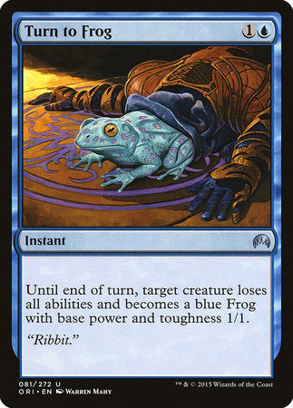 Turn to Frog [Magic Origins] | Exor Games New Glasgow
