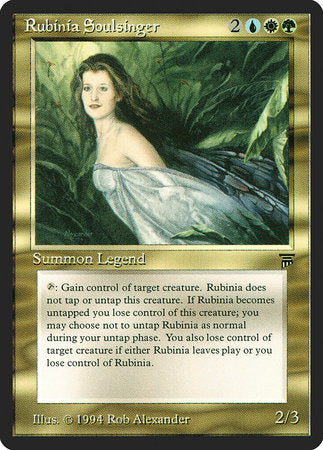 Rubinia Soulsinger [Legends] | Exor Games New Glasgow