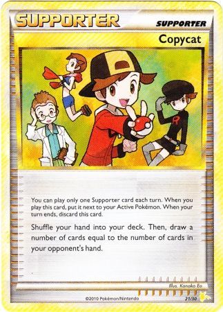 Copycat (21/30) [HeartGold & SoulSilver: Trainer Kit - Raichu] | Exor Games New Glasgow