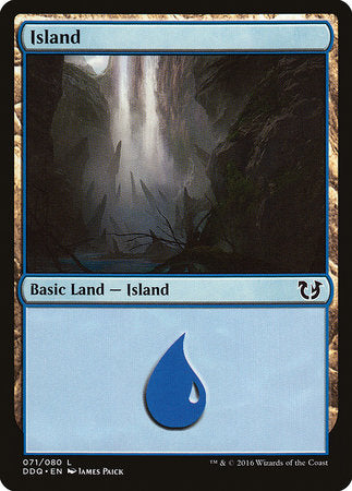 Island (71) [Duel Decks: Blessed vs. Cursed] | Exor Games New Glasgow