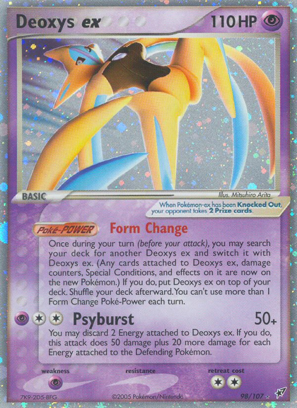 Deoxys ex (98/107) [EX: Deoxys] | Exor Games New Glasgow