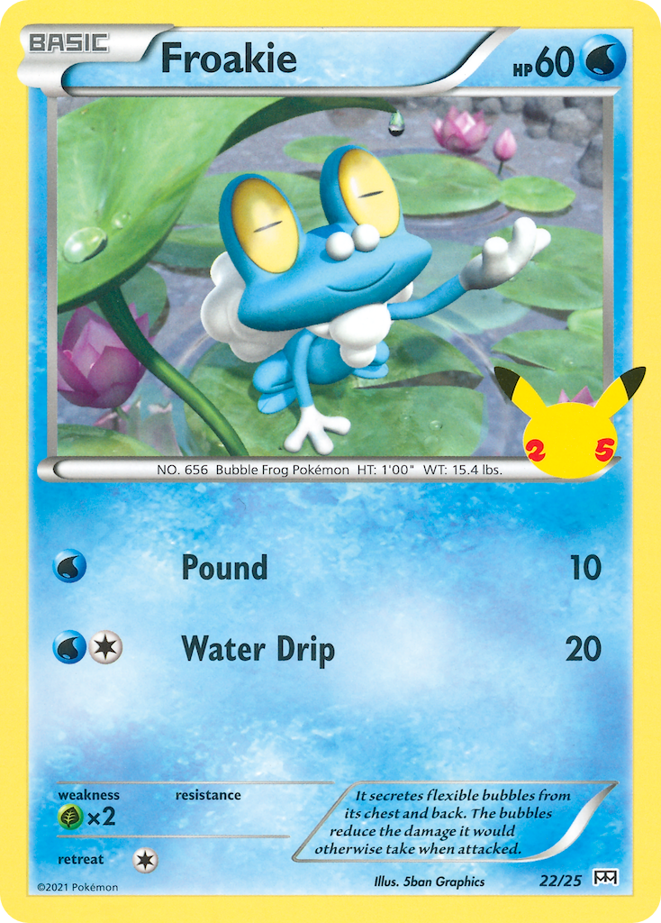 Froakie (22/25) [McDonald's 25th Anniversary] | Exor Games New Glasgow