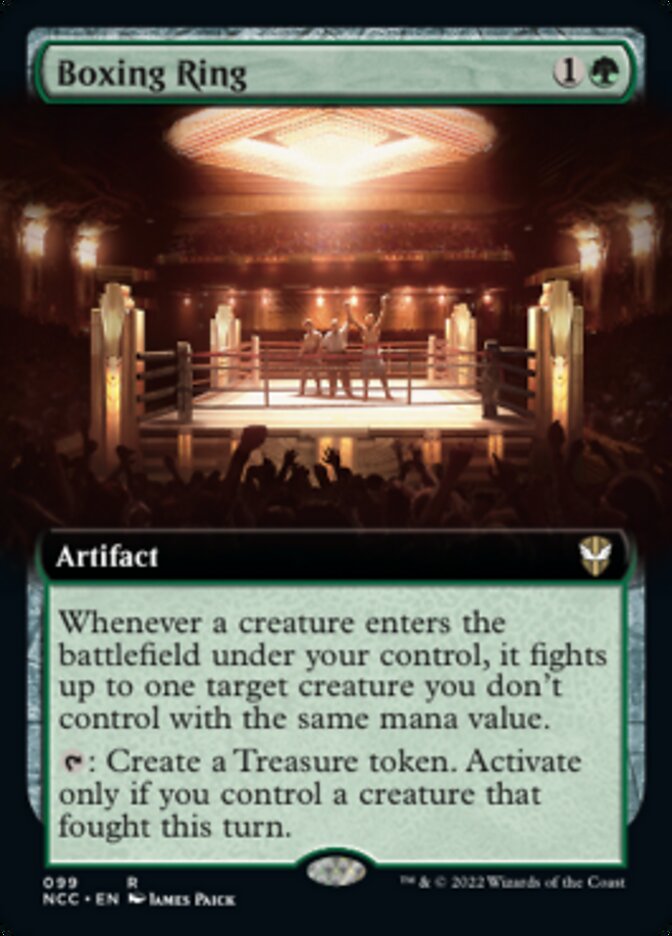 Boxing Ring (Extended Art) [Streets of New Capenna Commander] | Exor Games New Glasgow