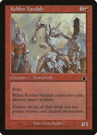 Keldon Vandals [Urza's Destiny] | Exor Games New Glasgow