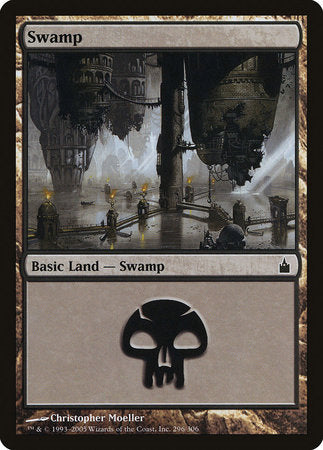 Swamp (296) [Ravnica: City of Guilds] | Exor Games New Glasgow