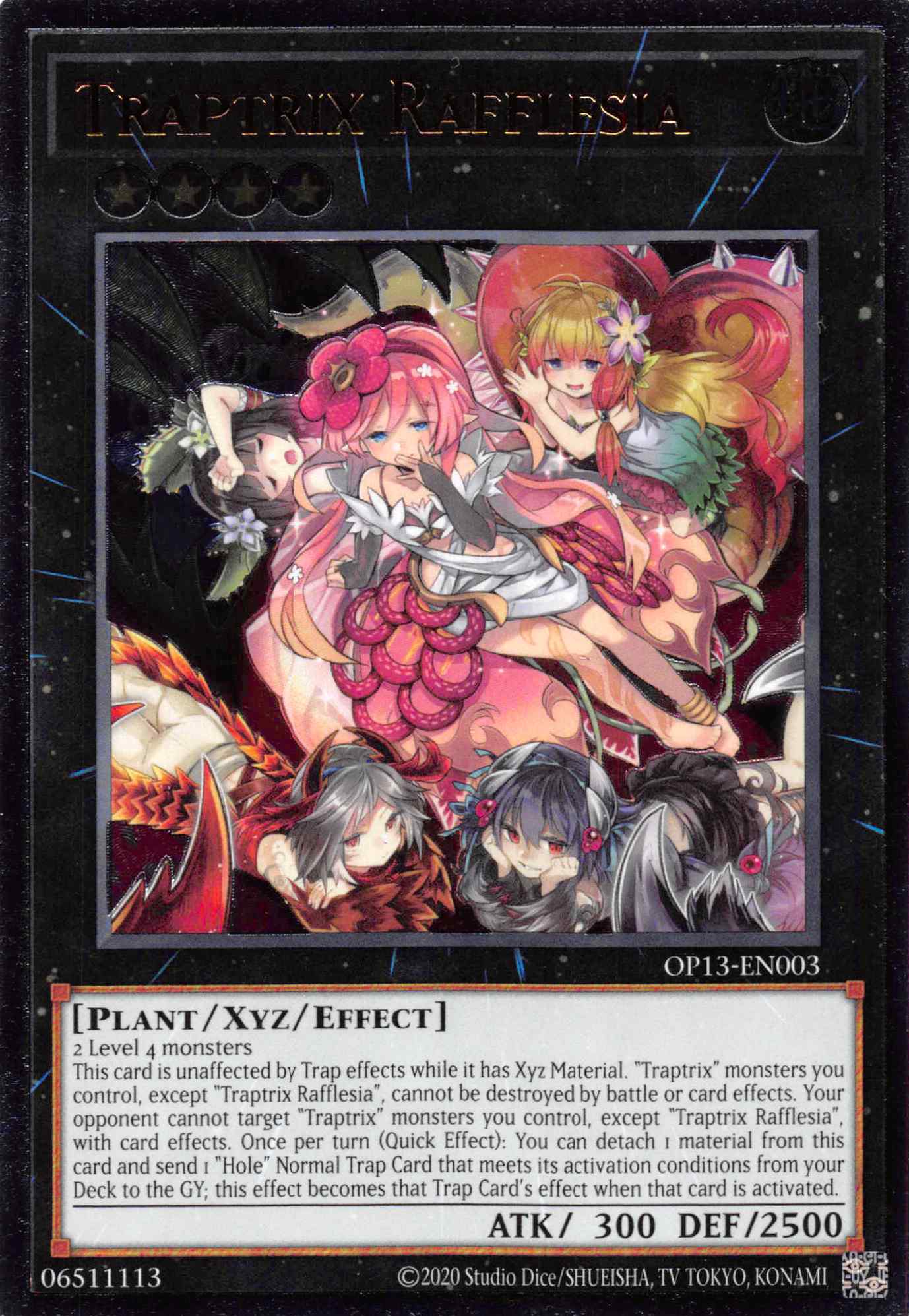 Traptrix Rafflesia [OP13-EN003] Ultimate Rare | Exor Games New Glasgow