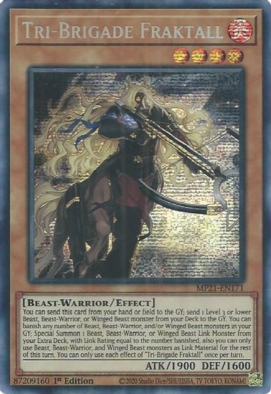 Tri-Brigade Fraktall [MP21-EN171] Prismatic Secret Rare | Exor Games New Glasgow