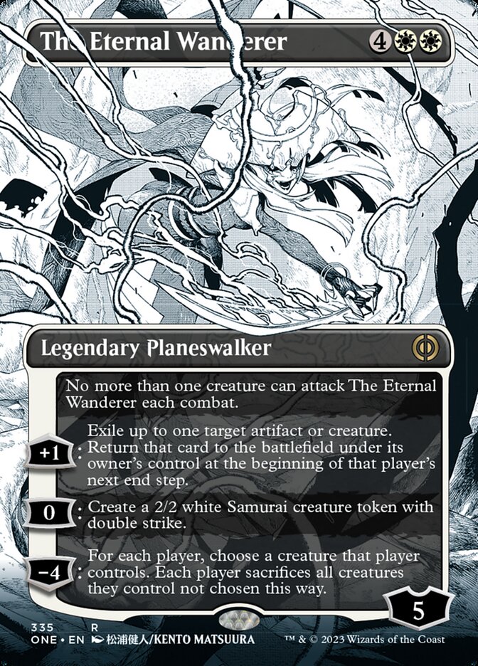 The Eternal Wanderer (Borderless Manga) [Phyrexia: All Will Be One] | Exor Games New Glasgow