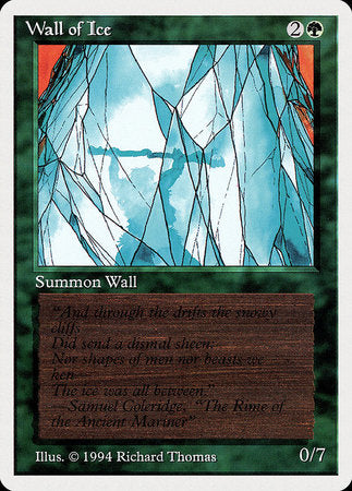 Wall of Ice [Summer Magic / Edgar] | Exor Games New Glasgow