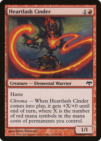 Heartlash Cinder [Eventide] | Exor Games New Glasgow