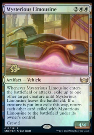 Mysterious Limousine [Streets of New Capenna Prerelease Promos] | Exor Games New Glasgow