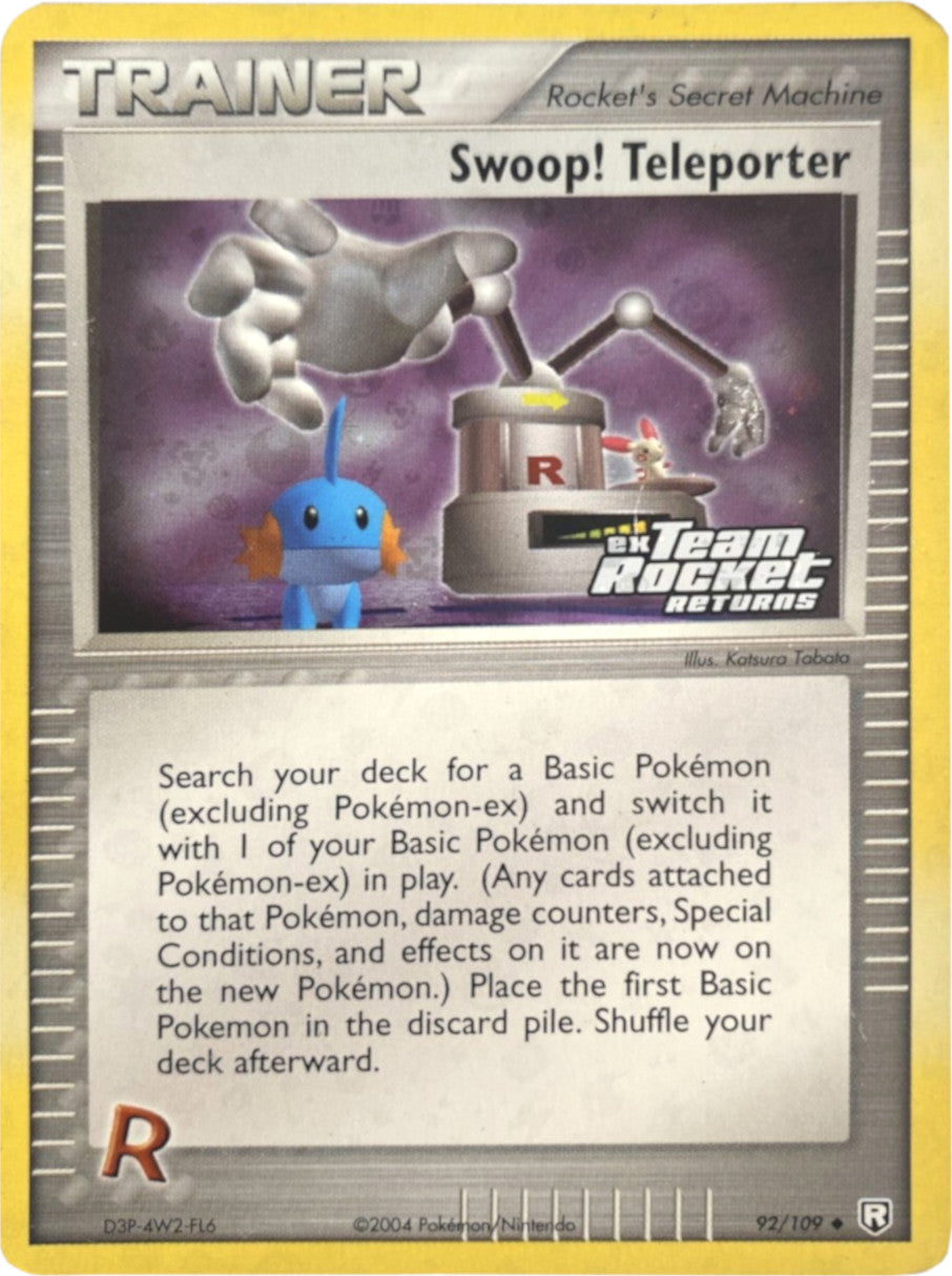 Swoop! Teleporter (92/109) (Stamped) [EX: Team Rocket Returns] | Exor Games New Glasgow