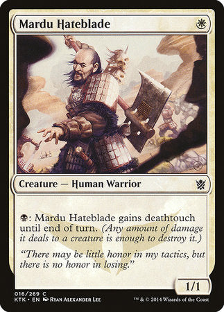 Mardu Hateblade [Khans of Tarkir] | Exor Games New Glasgow