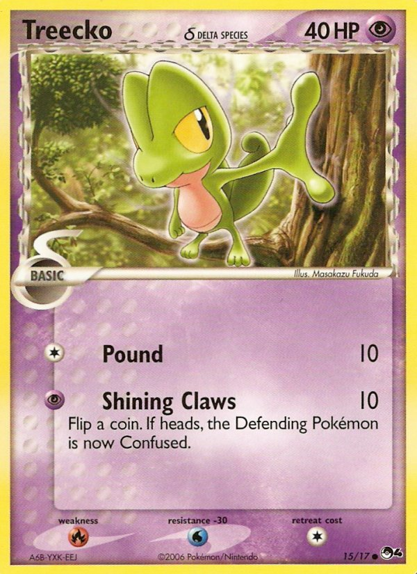 Treecko (15/17) (Delta Species) [POP Series 4] | Exor Games New Glasgow