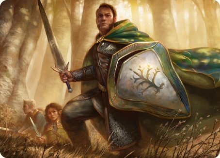 Boromir, Warden of the Tower Art Card [The Lord of the Rings: Tales of Middle-earth Art Series] | Exor Games New Glasgow