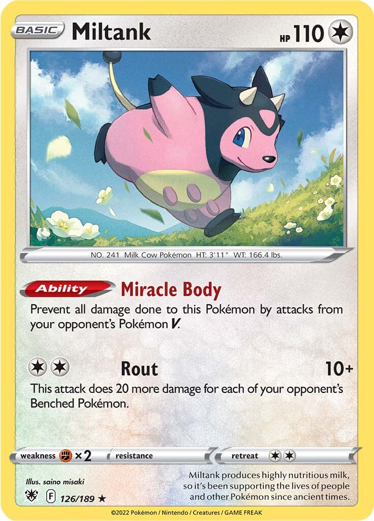 Miltank (126/189) [Sword & Shield: Astral Radiance] | Exor Games New Glasgow