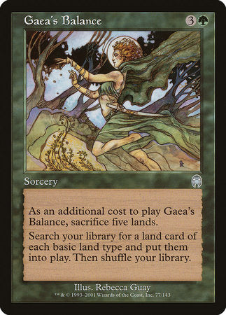 Gaea's Balance [Apocalypse] | Exor Games New Glasgow