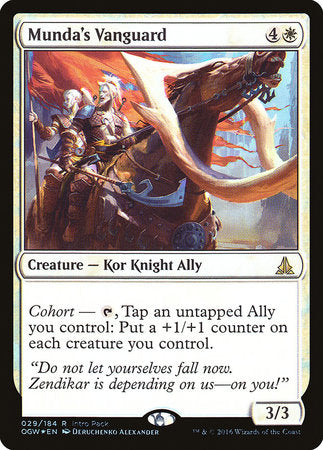 Munda's Vanguard [Oath of the Gatewatch Promos] | Exor Games New Glasgow