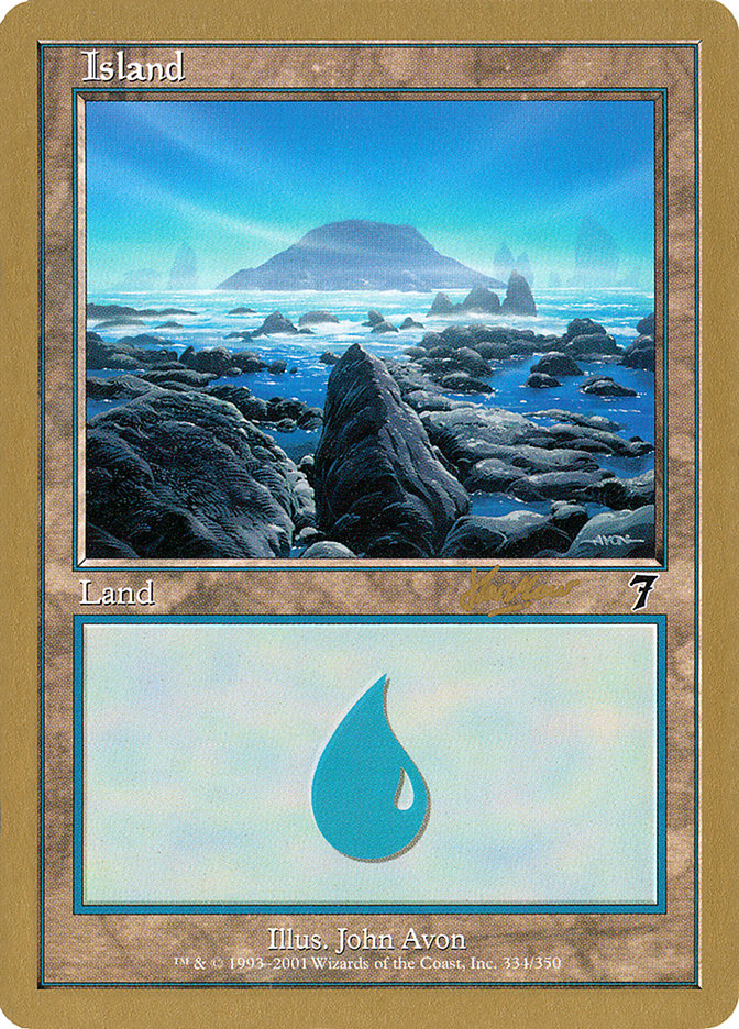 Island (shh334) (Sim Han How) [World Championship Decks 2002] | Exor Games New Glasgow