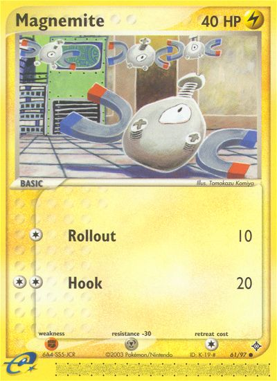 Magnemite (61/97) [EX: Dragon] | Exor Games New Glasgow