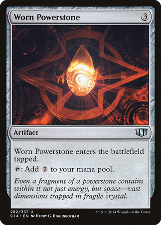 Worn Powerstone [Commander 2014] | Exor Games New Glasgow