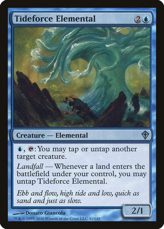 Tideforce Elemental [Worldwake] | Exor Games New Glasgow