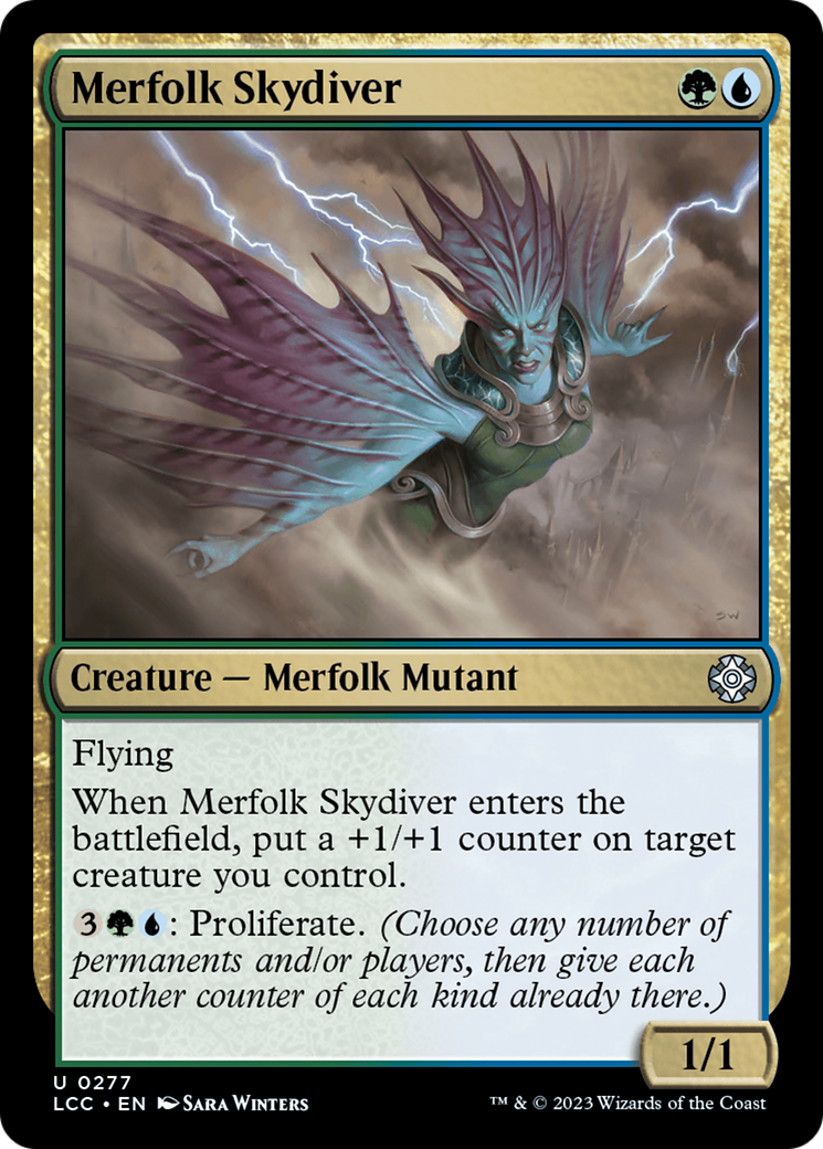 Merfolk Skydiver [The Lost Caverns of Ixalan Commander] | Exor Games New Glasgow