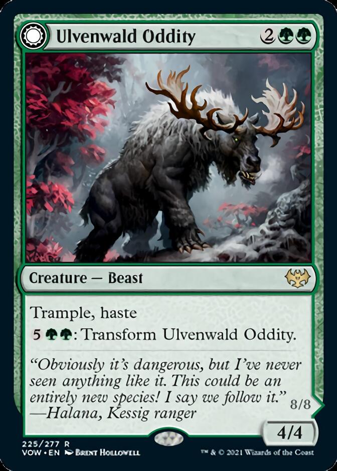 Ulvenwald Oddity // Ulvenwald Behemoth [Innistrad: Crimson Vow] | Exor Games New Glasgow