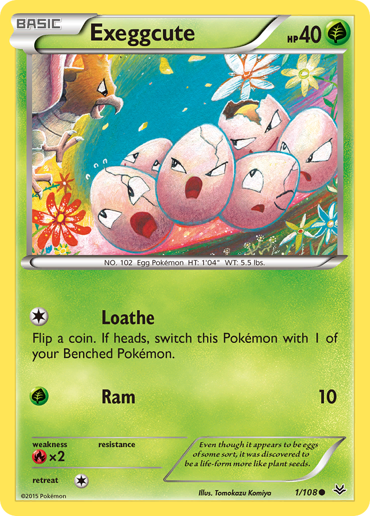 Exeggcute (1/108) [XY: Roaring Skies] | Exor Games New Glasgow