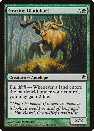 Grazing Gladehart [Duel Decks: Ajani vs. Nicol Bolas] | Exor Games New Glasgow