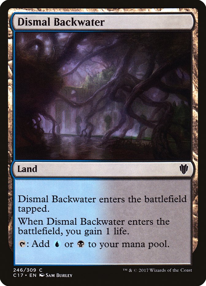 Dismal Backwater [Commander 2017] | Exor Games New Glasgow