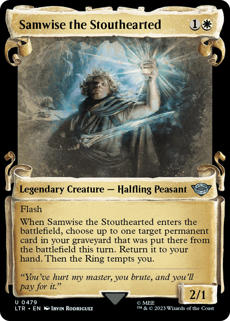Samwise the Stouthearted [The Lord of the Rings: Tales of Middle-Earth Showcase Scrolls] | Exor Games New Glasgow