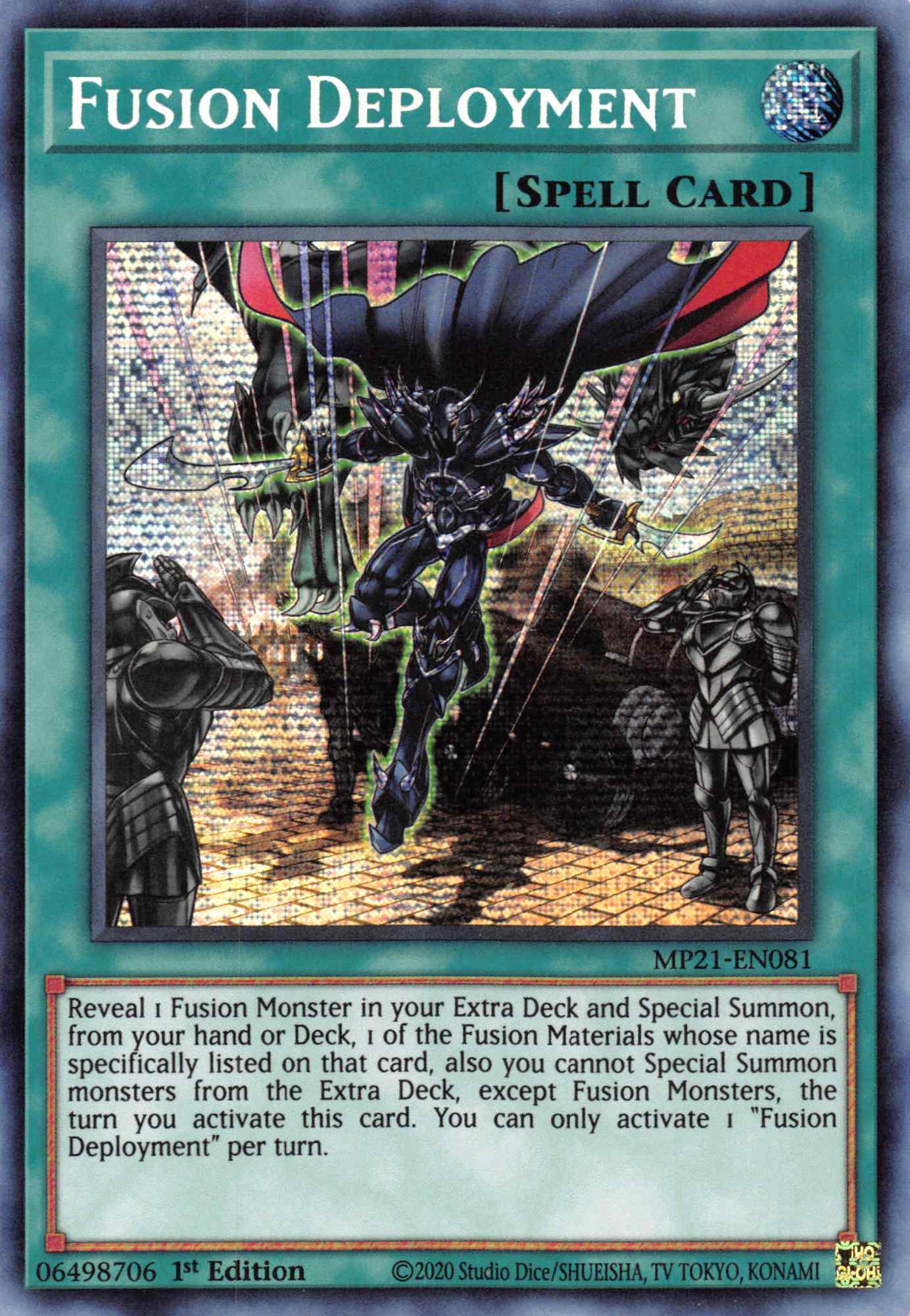 Fusion Deployment [MP21-EN081] Prismatic Secret Rare | Exor Games New Glasgow