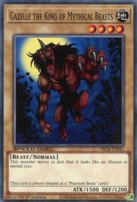 Gazelle the King of Mythical Beasts [SBCB-EN042] Common | Exor Games New Glasgow