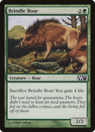 Brindle Boar [Magic 2011] | Exor Games New Glasgow