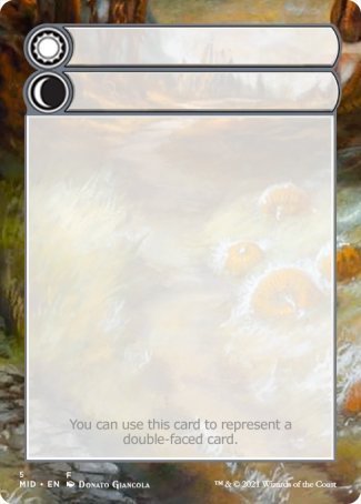 Helper Card (5/9) [Innistrad: Midnight Hunt Tokens] | Exor Games New Glasgow